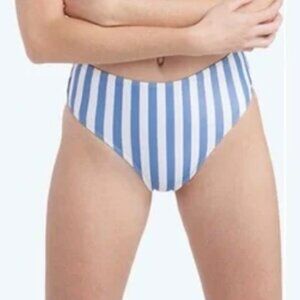 Summersalt | Nautical Striped Mid-Rise Bikini Bottom